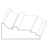 5484 Wood Casing 13/16 x 2