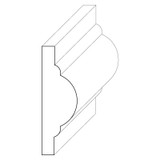5604 Wood Astragals 7/16 x 1-1/2