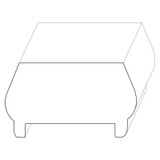 6802 Wood Handrail 1-1/4 x 2-3/8