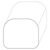 6901 Wood Handrail 1-1/4 x 1-1/2