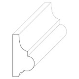 5067 Wood Panel Mold & Base Cap 3/8 x 3/4