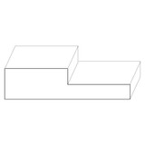 8016 Wood Casing 1 x 4