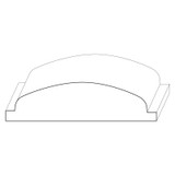 8037 Wood Casing 1 x 3-15/16