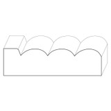 8049 Wood Casing 1-1/2 x 5-1/2