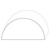 8066 Wood Round 2 x 4