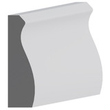 5419 Wood Panel Mold & Base Cap 1/2 x 1-3/4