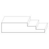 8087 Wood Casing 1-1/8 x 5