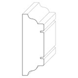 8107 Wood Astragals 1-1/16 x 3