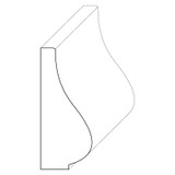 5432 Wood Panel Mold & Base Cap 11/16 x 1-5/8
