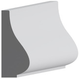 5432 Wood Panel Mold & Base Cap 11/16 x 1-5/8
