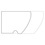 8120 Wood Crown 1-3/8 x 1-7/8
