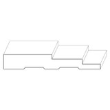 8130 Wood Casing 3/4 x 5-1/4