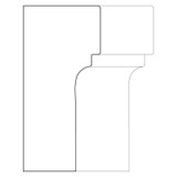 8157 Wood Crown 1-1/8 x 2-1/2