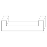 8169 Wood Casing 1-1/2 x 6-1/2