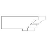 8202 Wood Crown 1-1/2 x 4