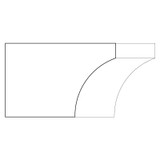 8207 Wood Crown 1-1/2 x 2-1/4