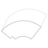 8231 Wood Round 1-1/8 x 2-1/2