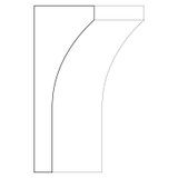 8248 Wood Crown 1 x 2-3/4