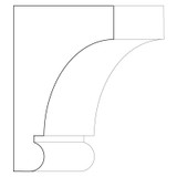 8274 Wood Crown 1-5/8 x 2-3/4