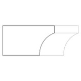 8278 Wood Crown 1 x 1-3/4