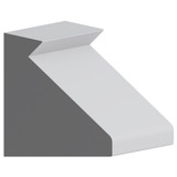 8152 Wood Panel Mold & Base Cap 1-1/2 x 1-3/4