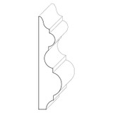 4066 Wood Panel Mold & Base Cap 1-1/16 x 4-1/8