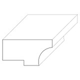 8254b Wood Panel Mold & Base Cap 9/16 x 1-1/8