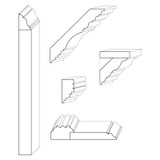 Shingle Moulding Combination