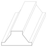 5081 Wood Small Mold 3/8 x 3/4