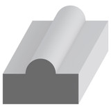 5087 Wood Small Mold 3/8 x 5/8