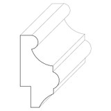 5727 Wood Panel Mold & Base Cap 11/16 x 1-5/16