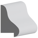5736 Wood Panel Mold & Base Cap 1 x 1-3/4