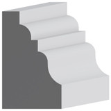 5738 Wood Panel Mold & Base Cap 5/8 x 1-1/16