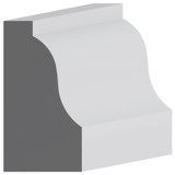 5739 Wood Panel Mold & Base Cap 5/8 x 1-3/16