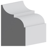 5779 Wood Panel Mold & Base Cap 3/4 x 1-1/4