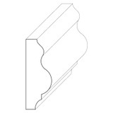 5780 Wood Panel Mold & Base Cap 3/8 x 1-1/8