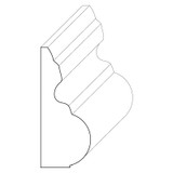 5911 Wood Panel Mold & Base Cap 11/16 x 1-5/8