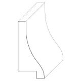 5918 Wood Panel Mold & Base Cap 13/16 x 1-3/4