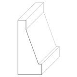 5919 Wood Panel Mold & Base Cap 3/4 x 1-3/4