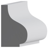 5934 Wood Panel Mold & Base Cap 9/16 x 1-1/2