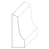 5935 Wood Panel Mold & Base Cap 9/16 x 1-1/2