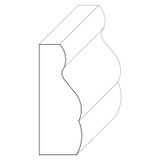5907 Wood Panel Mold & Base Cap 5/8 x 1-5/8