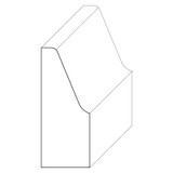 5939 Wood Panel Mold & Base Cap 11/16 x 1-5/8