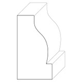 8069 Wood Panel Mold & Base Cap 1-9/16 x 2-7/8