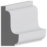 5954 Wood Panel Mold & Base Cap 3/4 x 1-11/16