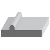 8346 Wood Small Mold 7/8 x 3