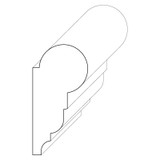 8366 Wood Picture Rail 13/16 x 1-5/8