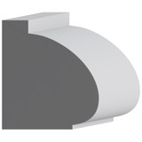 8376 Wood Panel Mold & Base Cap 1-3/8 x 1-9/16