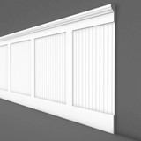 18501 Wood Wainscot & Paneling