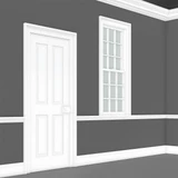 Colonial Revival Style Mouldings